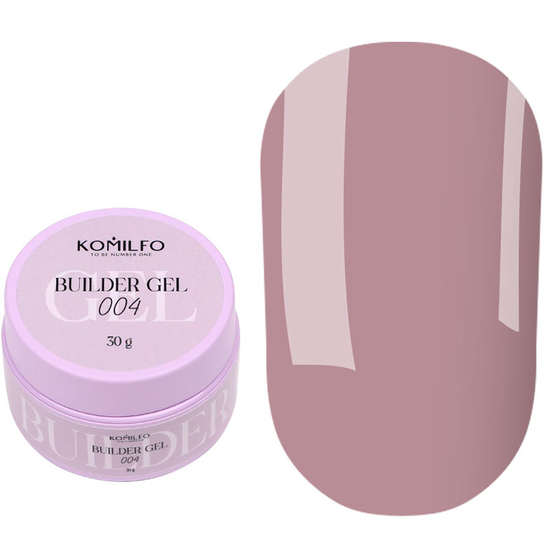 Гель для наращивания Komilfo Builder Gel 004 30 г, Объем: 30 г, Цвет: 0042