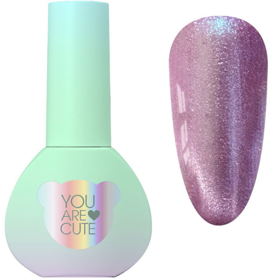 Гель-лак You Are Cute Color Gel 114 світловідбиваючий з ефектом котяче око 5 мл, Колір: 114