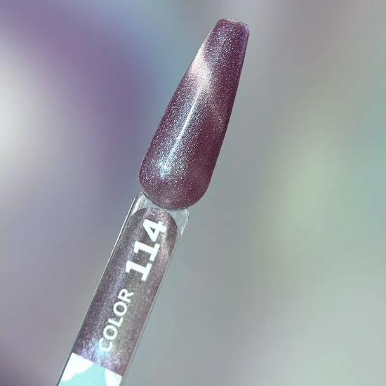 Гель-лак You Are Cute Color Gel 114 світловідбиваючий з ефектом котяче око 5 мл, Колір: 1143