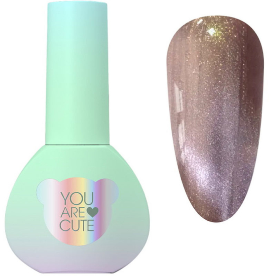 Гель-лак You Are Cute Color Gel 115 світловідбиваючий з ефектом котяче око 5 мл, Колір: 115
