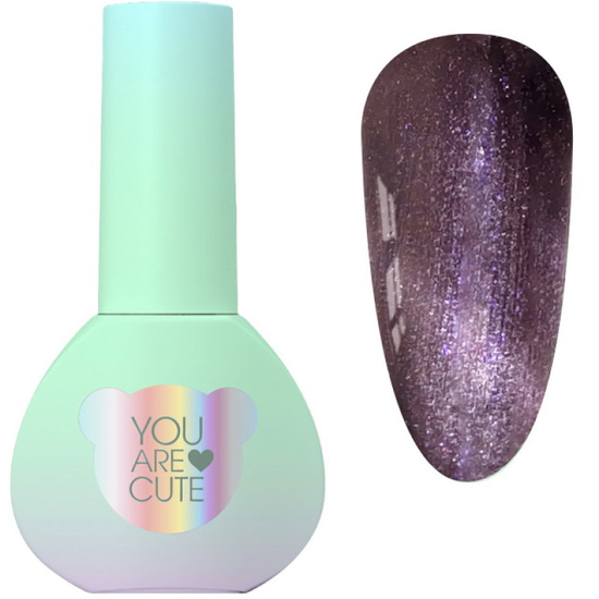 Гель-лак You Are Cute Color Gel 119 світловідбиваючий з ефектом котяче око 5 мл, Колір: 119