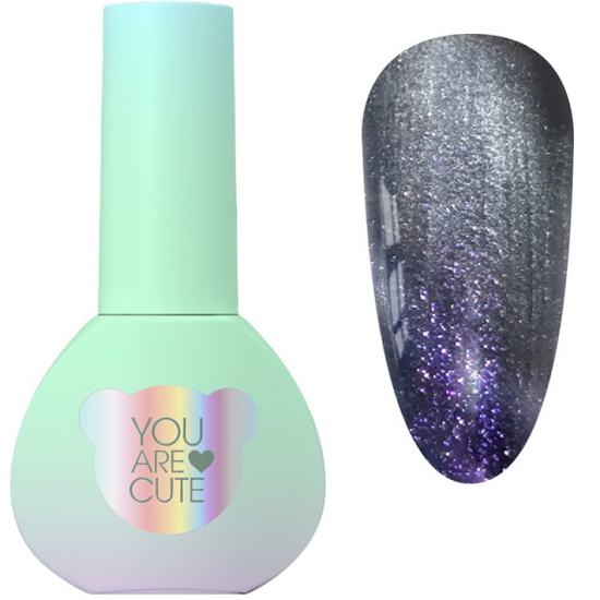 Гель-лак You Are Cute Color Gel 120 світловідбиваючий з ефектом котяче око 5 мл, Колір: 120