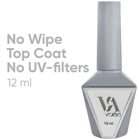 Valeri Top Non Wipe No-UV Filters, 12 мл, Об`єм: 12 мл