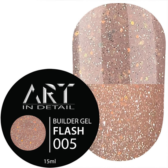 ART Builder Gel FLASH №005, 15 мл, Колір: 005