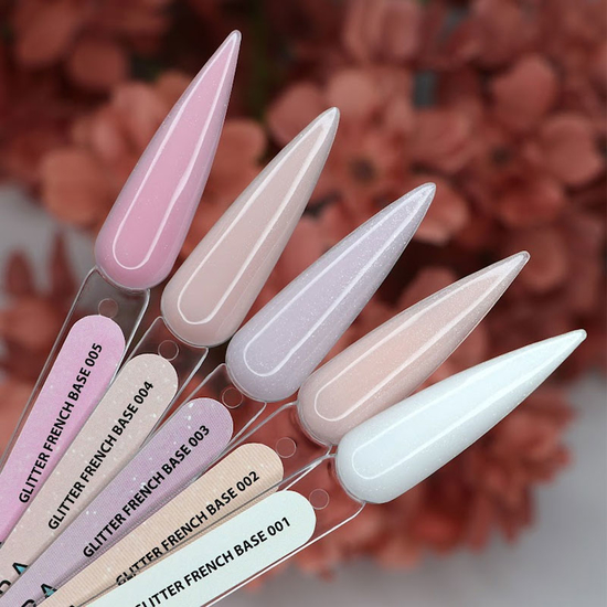 База для гель-лака Kira Nails Glitter French Base 003 6 мл, Цвет: 0033