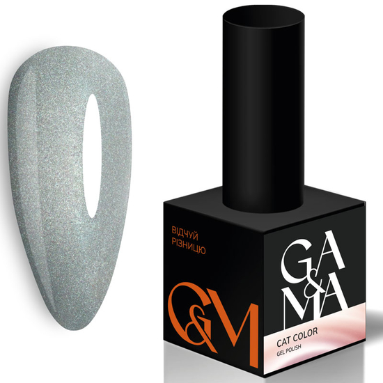 Гель-лак GÉMELY ex GA&MA Cat Color 002/Кет Колор 002 6 мл, Цвет: 002