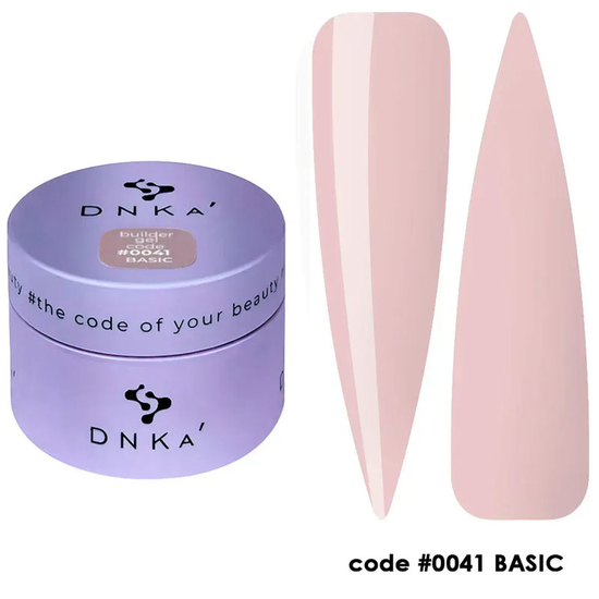 Гель для наращивания  DNKa Builder Gel Basic №0041 30 мл, Объем: -30 мл, Цвет: 0041