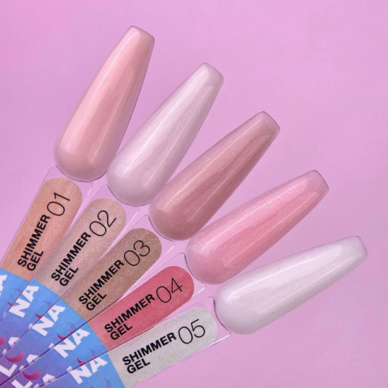 Гель для наращивания LUNA Shimmer Gel №4 15 мл, Объем: -15 мл, Цвет: №42