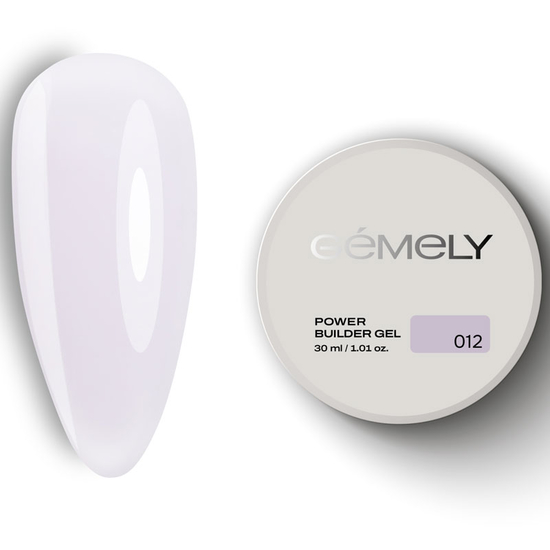 Гель для зміцнення та нарощування Gemely Power Builder gel 012 30 мл, Объем: -30 мл, Цвет: 012