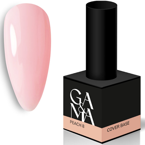 Камуфлююча база GaMa Cover Base №008 Peach 15 мл, Об`єм: 15 мл, Колір: 008