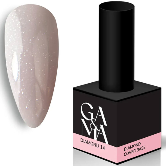 Камуфлирующая база GaMa Cover Base Diamond №014 15 мл, Объем: 15 мл, Цвет: 014