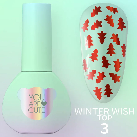 Топ для гель-лаку You Are Cute Top Winter Wish №3 5 мл