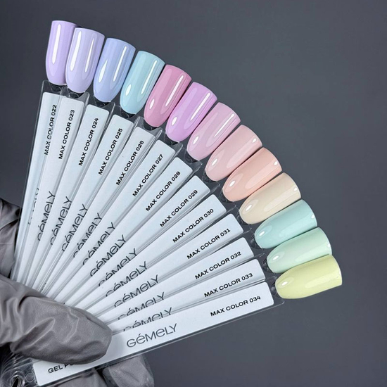 Гель-лак Gemely MAX COLOR 022 6 мл, Объем: 6 мл, Цвет: 0222