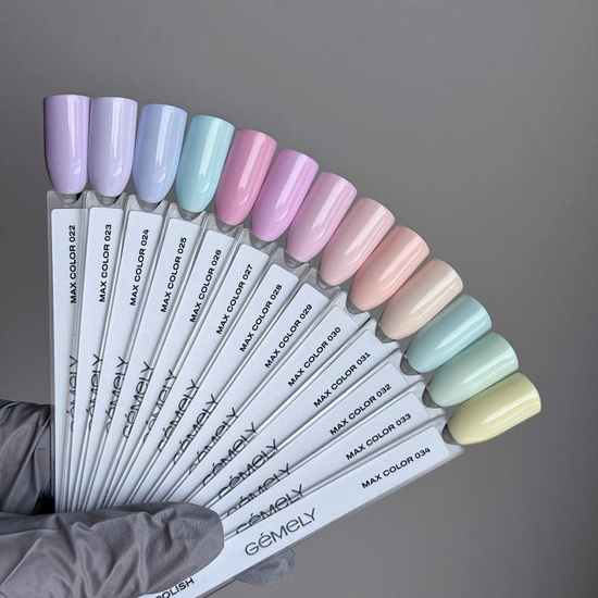 Гель-лак Gemely MAX COLOR 025 6 мл, Объем: 6 мл, Цвет: 0253