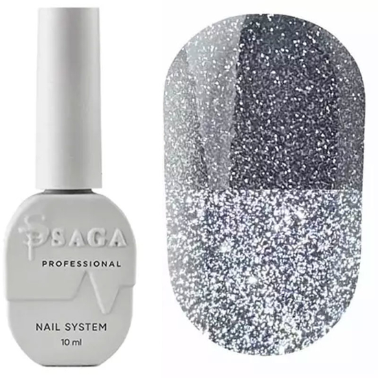 Гель-лак светоотражающий SAGA Fiery Gel №13, 8 мл, Цвет: 13