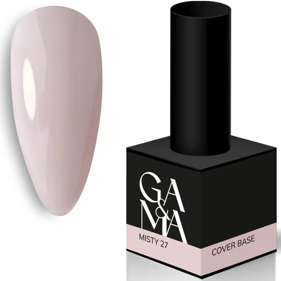 Камуфлююча база GaMa Cover Base №027 Misty 15 мл, Об`єм: 15 мл, Колір: 027