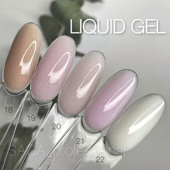 Жидкий гель SAGA Liquid Gel №19, 15 мл, Объем: 15 мл, Цвет: 193