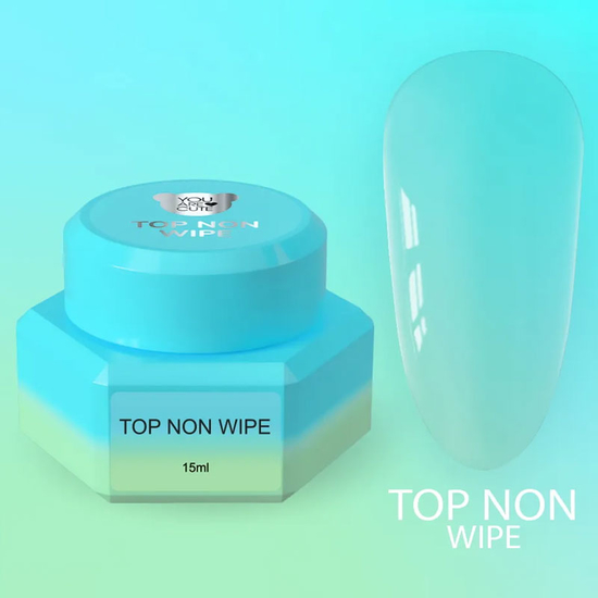 Топ для гель-лаку без липкого шару You Are Cute Top Non Wipe 15 мл, Об`єм: 15 мл