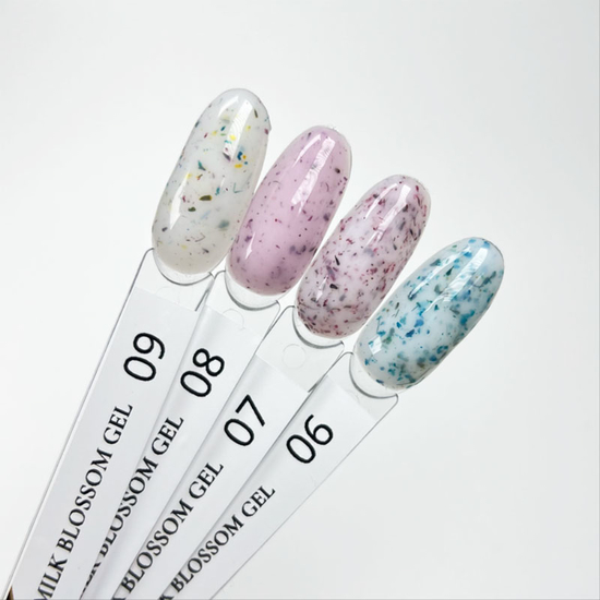 Гель із сухоцвітами DANNY Milk Blossom Gel №3 15 мл, Цвет: 036