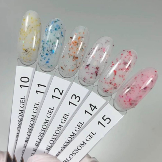 Гель із сухоцвітами DANNY Milk Blossom Gel №3 15 мл, Цвет: 037