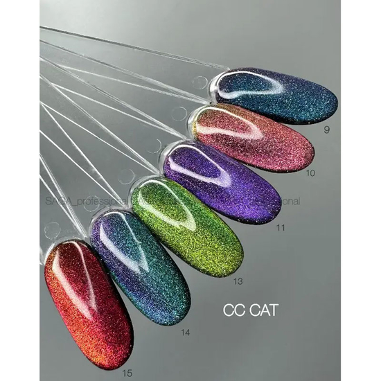 Гель-лак светоотражающий SAGA Cat Chameleon, №14, 8 мл, Цвет: 14
6