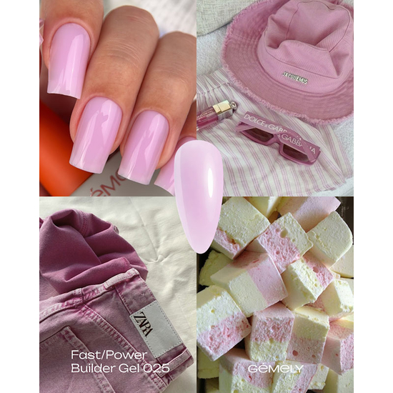 Фаст Билдер гель GÉMELY ex GA&MA Fast Builder gel 025 30 мл, Объем: -30 мл, Цвет: 0253