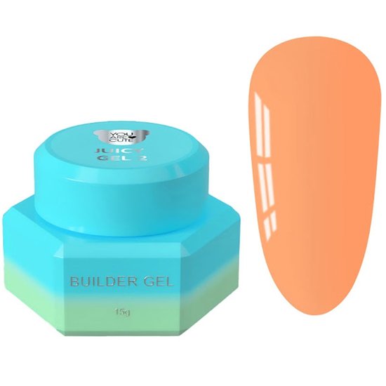 Гель для нарощування You Are Cute Juicy Gel №2 15 мл, Об`єм: 15 мл
, Колір: 2