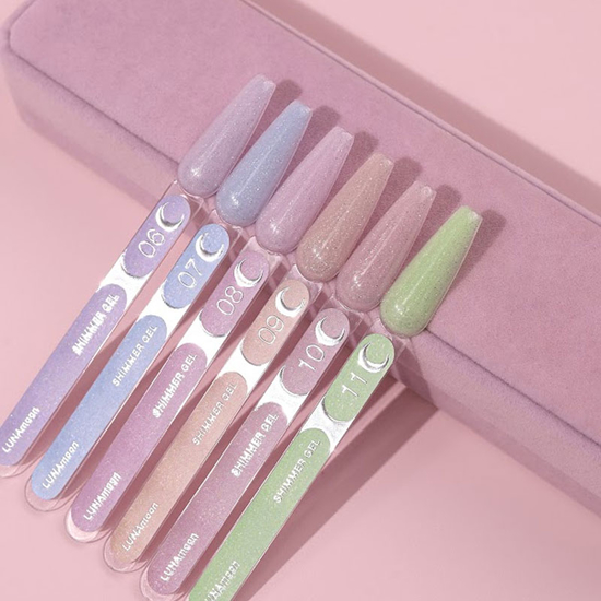 Гель для нарощування LUNA Shimmer Gel №6 15 мл, Объем: -15 мл, Цвет: №65