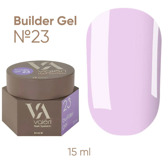 Гель для нарощування Valeri Builder Gel 23 15 мл, Объем: 15 мл, Цвет: 23
