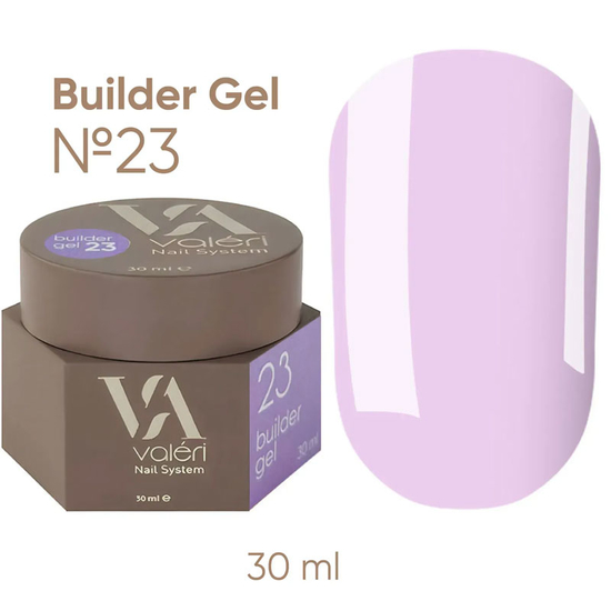 Гель для нарощування Valeri Builder Gel 23 30 мл, Объем: 30 мл, Цвет: 23