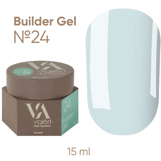 Гель для нарощування Valeri Builder Gel 24 15 мл, Объем: 15 мл, Цвет: 24