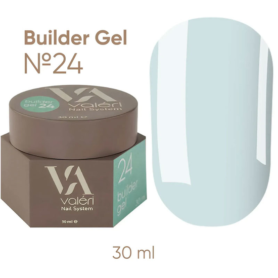 Гель для нарощування Valeri Builder Gel 24 30 мл, Объем: 30 мл, Цвет: 24
