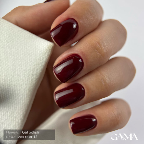 Гель-лак GÉMELY ex GA&MA MAX COLOR 012 6 мл, Объем: 6 мл, Цвет: 0125