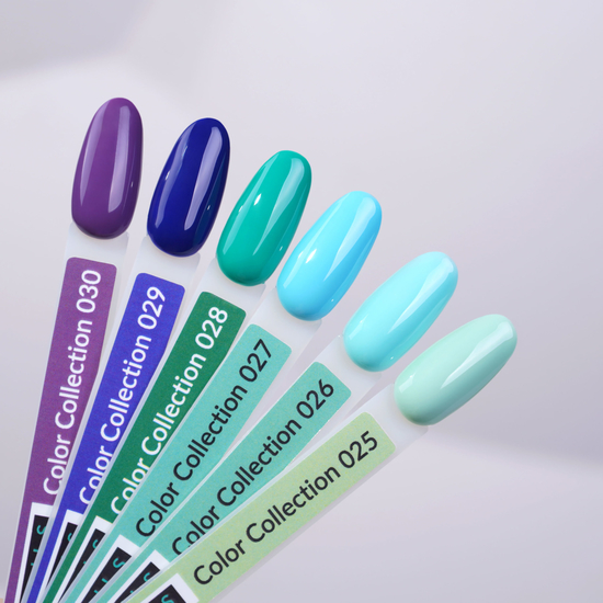 Гель-лак Kira Nails №028 (зеленый, эмаль), 6 мл3
