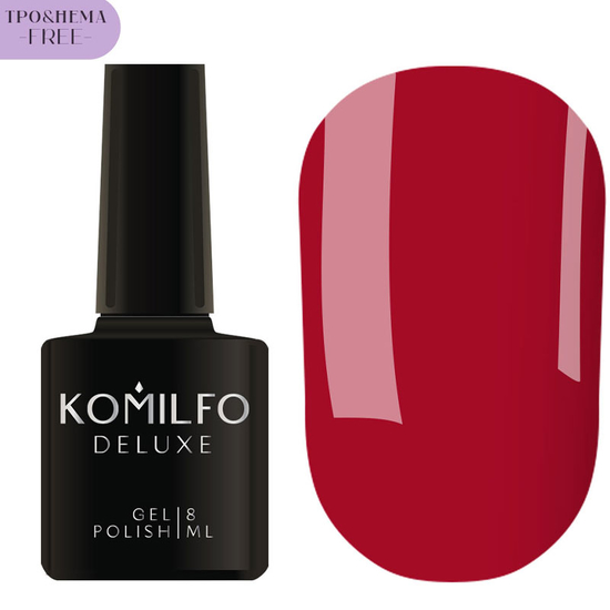 Гель-лак Komilfo Deluxe Series №D086 HEMA/TPO free, 8 мл