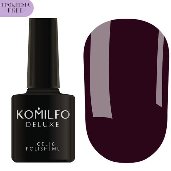 Гель-лак Komilfo Red Code Collection №006 HEMA/TPO free 8 мл, Колір: 006