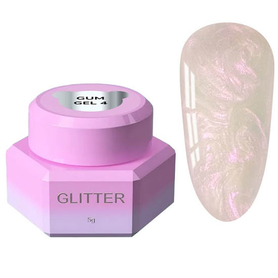 Гель-жвачка для дизайна You Are Cute Gum Gel №4 5 мл, Цвет: 4
