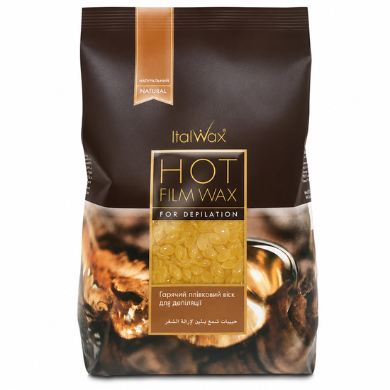 ItalWax Горячий воск в гранулах, натуральний, 1 кг, Об`єм: 1 кг, Аромат: Натуральний