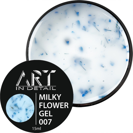 ART Builder Gel Milky Flower №007, 15 мл, Цвет: 007