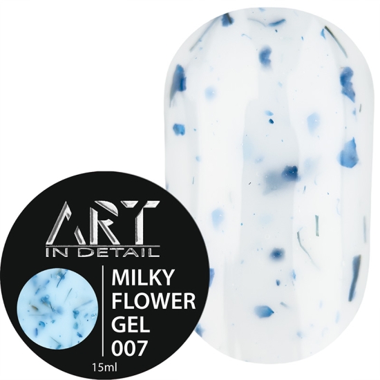 ART Builder Gel Milky Flower №007, 15 мл, Цвет: 0072