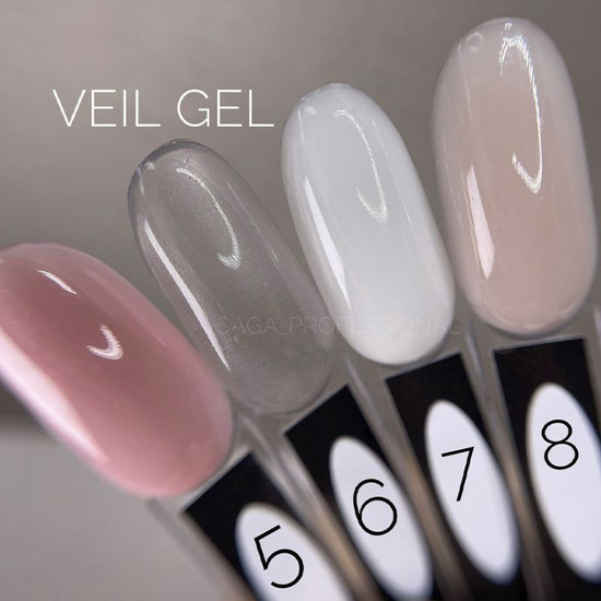 Гель для наращивания SAGA Builder Gel Veil №5 Nude 15 мл, Объем: 15 мл, Цвет: Nude
2