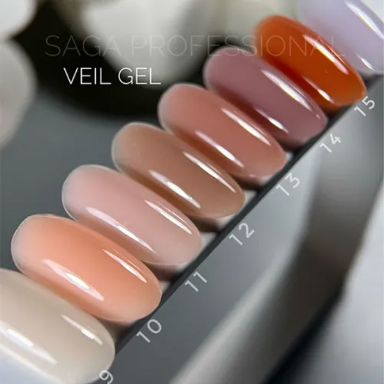 Гель для наращивания Saga Professional Builder Gel Veil №14 (лилово-розовый), 15 мл, Объем: 15 мл, Цвет: 14
2