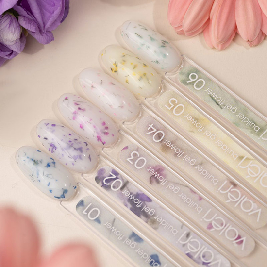 Гель для наращивания Valeri Builder Gel Flower №06 15 мл, Цвет: 063