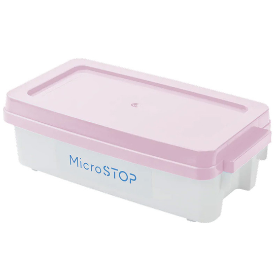 Контейнер для дезинфекции маникюрных инструментов MicroStop Pink 1л, Объем: 1000 мл
, Цвет: Pink